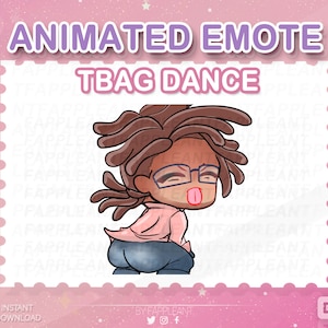 DBD Animated Claudette Morel Tbag dance emote Dead by daylight Emotes Dbd Teabagging Emoji Twitch, Discord, Kick image 1