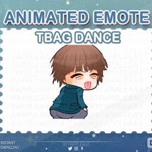 DBD Animated Quentin Smith Tbag dance Emote | Dead by daylight Emotes | Dbd Teabagging Emoji | Twitch, Discord, Kick