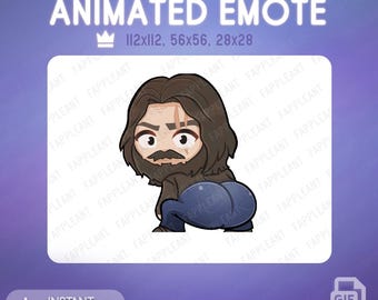 DBD Animated emote Jeff Johansen Twerk dance | Dbd Emotes dancing | Twitch, Discord GIF
