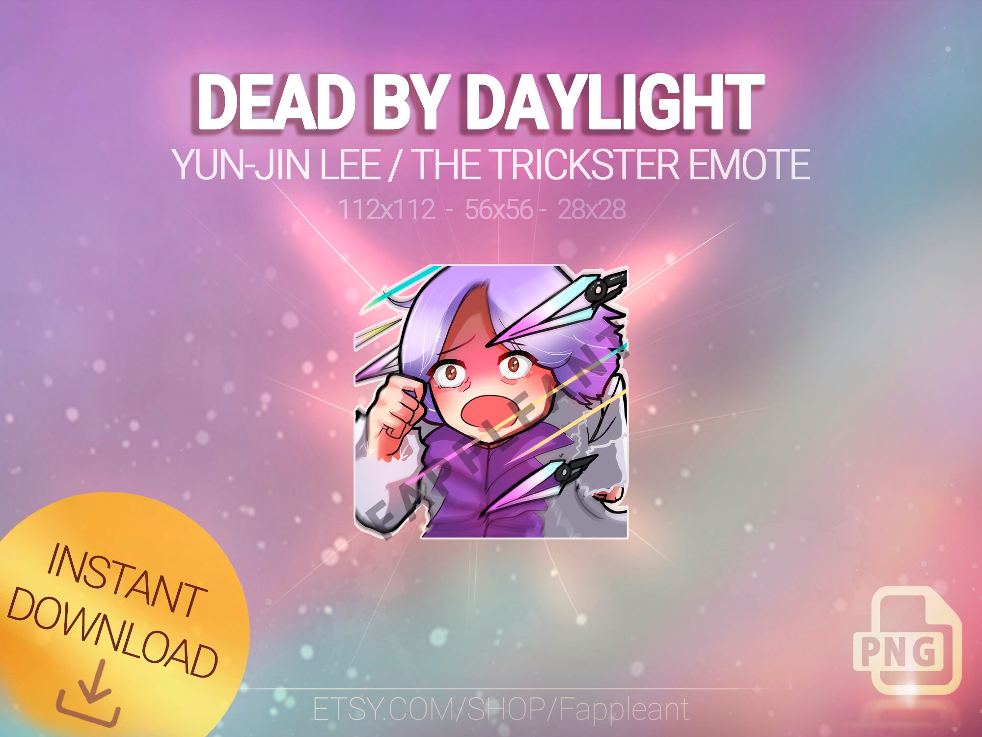 DBD Emote Yun-jin Lee Dead by Daylight Survivor Escape From - Etsy Australia