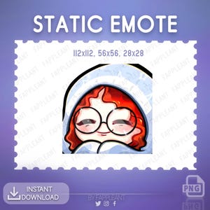 Emoticono de manta de Mikaela Reid de DBD: Bruja acogedora (descarga digital PNG)