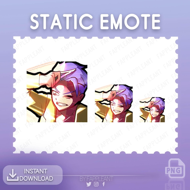 Static gaming-inspired emote of a character being blinded by a flashlight beam, expressive reaction style. PNG emote with transparent background designed for Twitch, Discord, and YouTube chat use. High-quality digital streaming emote for live reactions and engagement. Includes three sizes: 28x28, 56x56, and 112x112 pixels. Perfect for streamer overlays and community interaction.