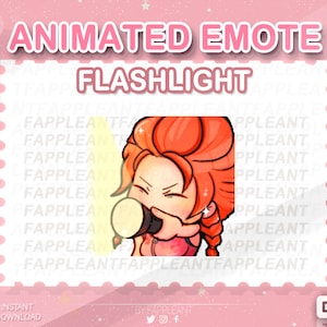 DBD Animated Flashlight Emote | Survivor Flashlight Clicking Emoji | Twitch Discord Kick