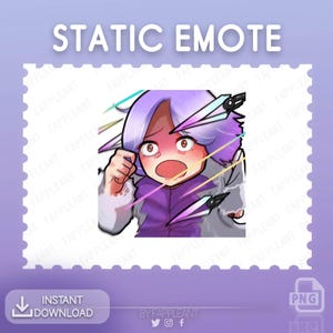 DBD Emote Yun-Jin Lee escaping from the Trickster for Twitch, Discord, Youtube,  Static Emoji