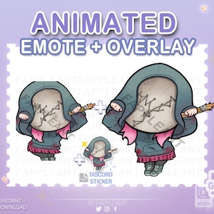DBD Animated Susie dancing Emote, Overlay, Alert | Twitch, Discord, kick |  Emote, Alert