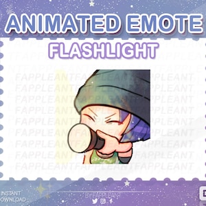 DBD Animated Emote Nea Karlsson Flashlight | Survivor Flashlight Clicking Emoji | Twitch Discord Kick |  Emotes