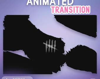 Animated TRANSITION dead by daylight, DBD stinger Twitch | High quality transition stinger Streaming, OBS, Streamlabs