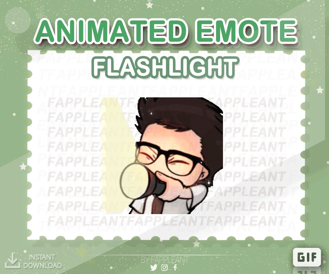 DBD Animated Dwight Fairfield Flashlight Emote Survivor Flashlight