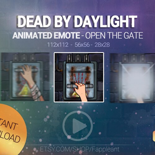DBD ANIMATED Generator Explosion Emote Dead by Daylight Etsy New Zealand