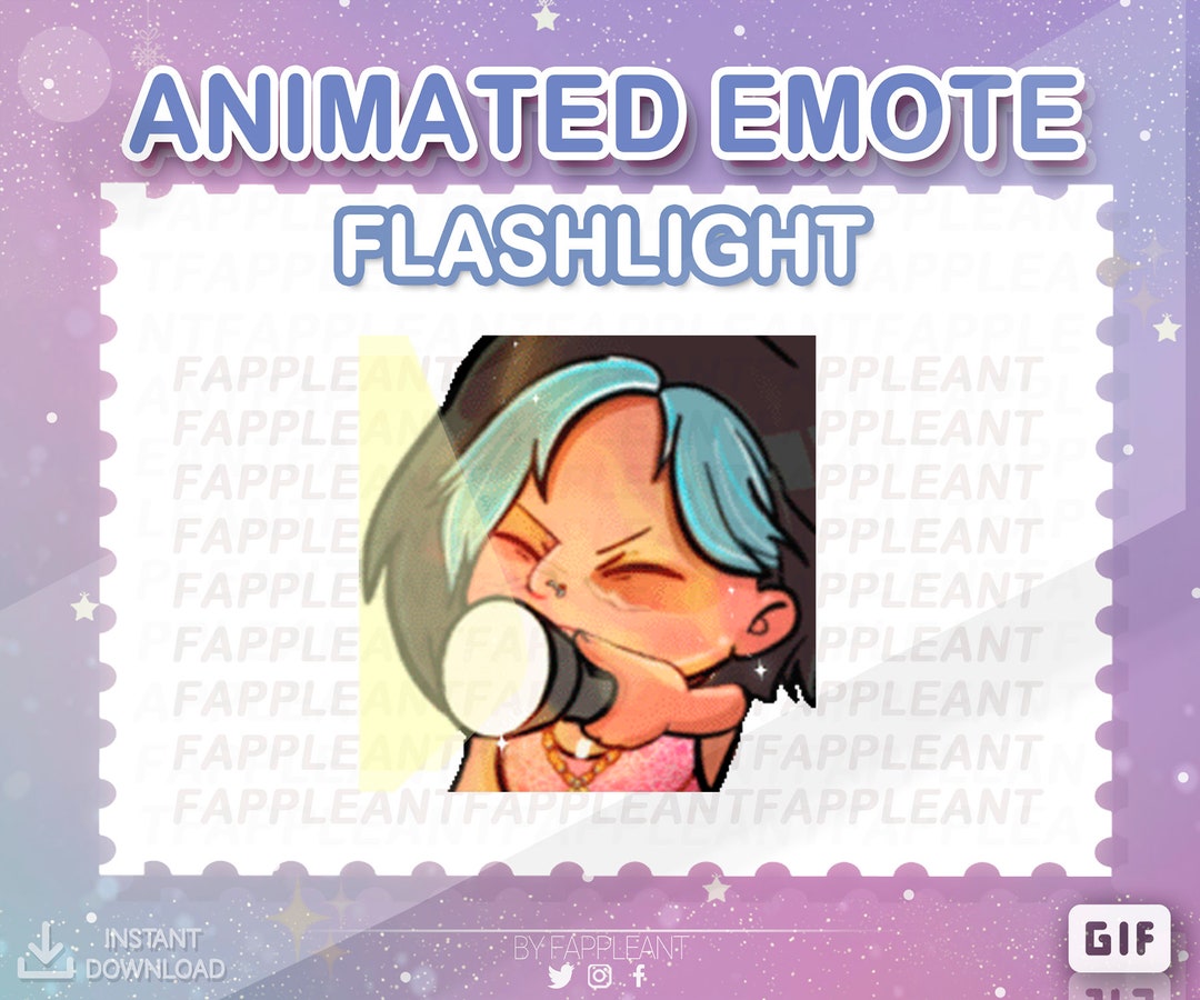 DBD Animated Haddie Kaur Flashlight Emote Survivor Flashlight Clicking