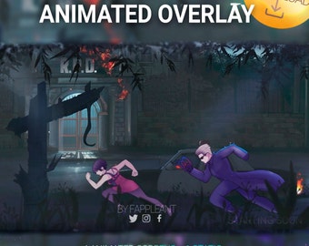 DBD ANIMATED Overlay Chaising Scenes, Nemesis Stream Pack, Chasing ...