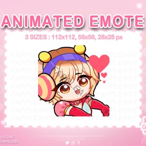 DBD GEANIMEERDE blazende kus emote Princess Heart Cheryl Mason, dbd Heart Kiss, Silent Hill emote, spiertrekkingen, onenigheid, kick
