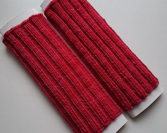 Kinder Beinstulpen Stulpen Strickstulpen  Wolle (Merino)  handgestrickt 27 cm. 3 bis 8 Jahre