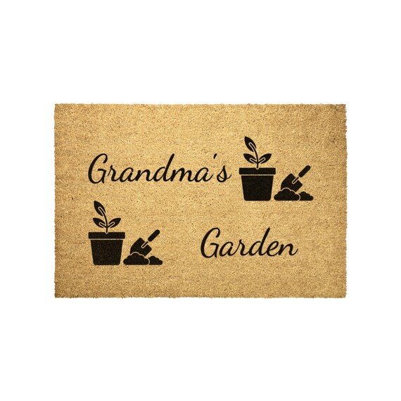 Personalized Outdoor Garden Mat | Custom Name | Grandma's Garden Mat | Mimi's Garden | Gift for Gardener