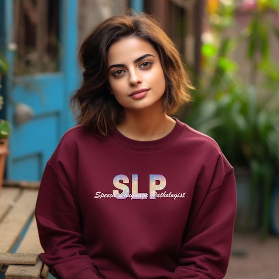 Speech Language Therapy sweatshirt, SLP Shirt, SLP Gift, Language Pathology Shirt, Speech Pathologist Shirt, Unique Language Pathology Shirt