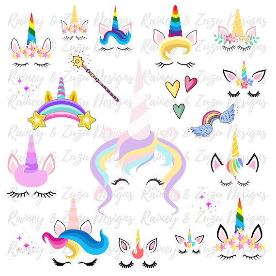 Unicorn sticker download | printable | Digital download | Unicorn png | Unicorn svg | Unicorn patch | Unicorn Head svg | Unicorn Face