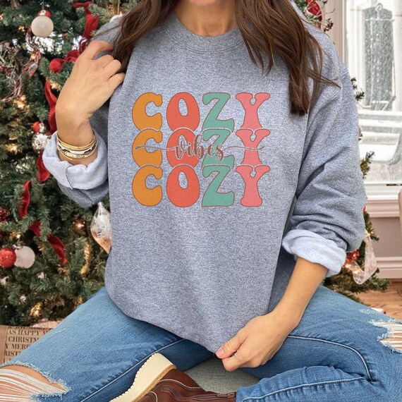Cozy Season Fall Sweatshirt, Happy Thanksgiving, Cozy Vibes Sweatshirt, Most Wonderful Time Of The Year, Fall Sweatshirt,Thanksgiving