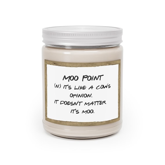 Friends | Moo Point | Candle | Aromatherapy | Wedding Favor | Candle Gift Set | Wedding | Mother's Day | Grandma | Manifestation | Candles