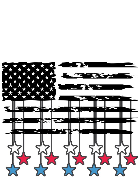 American Flag PNG | Flag PDF | Flag Sublimation | Designs | Red | White | Blue