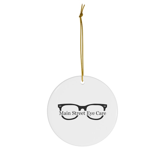 Optometry Christmas Ornament - Personalized Gift for Optometry Student, Tech, Graduation - Unique Optometry Office Decor, Optometry Gifts