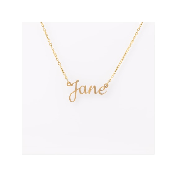 Personalized Name Necklace for Wife, Custom Name Necklace, Personalized Jewelry, Gift for Her, Minimalist, Gift for Wife, Bridesmaid Gift