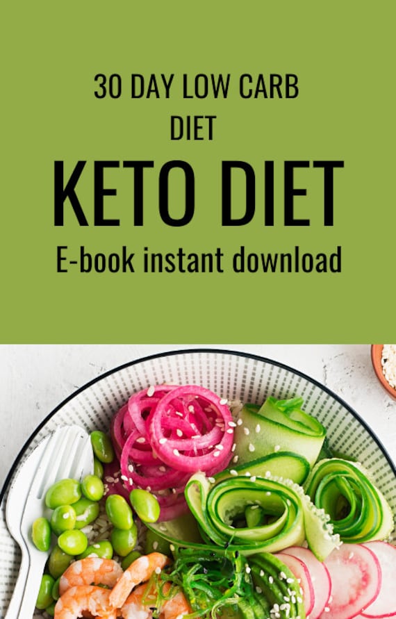 30 day Low Carb Diet Ebook "Ketosis Plan" Meal Plan