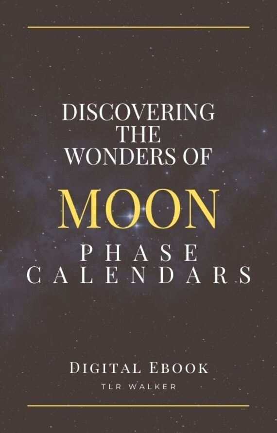 Manifesting with the Moon, ebook, New Moon Rituals, Lunar Calendar Insights, and Personal Development for the Spiritual Content Creator