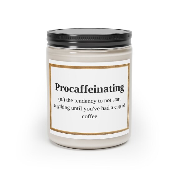Coffee | Candle | Funny Candle | Manifestation | Wedding | Gifts | Mother's Day | Mom | Candle Gift Set | Bridal Gifts | Grandma | Mama