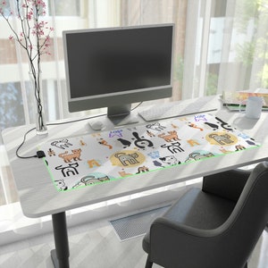Cat Butt, LED Gaming Mouse Pad, Gaming Mouse pad, Mouse Pad Gaming, Cat Lovers, Funny Cat Butts, Kitty Butt, Cat