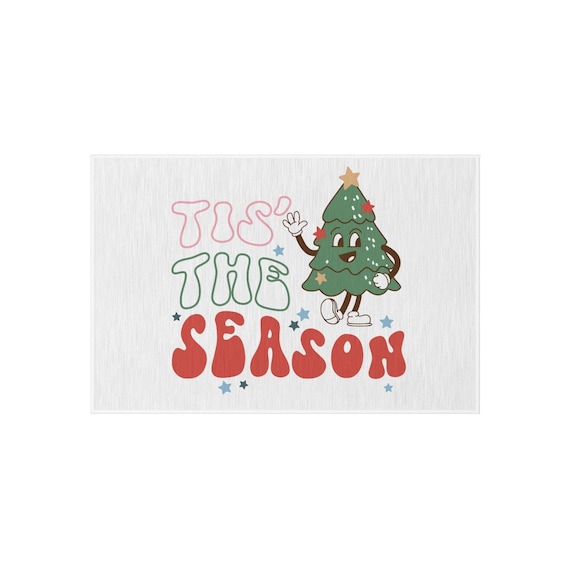 Outdoor/Indoor Christmas Rug | Christmas Rug | Christmas Doormat | Christmas Decor | Christmas Door Mat | Christmas Mat | Christmas Gifts