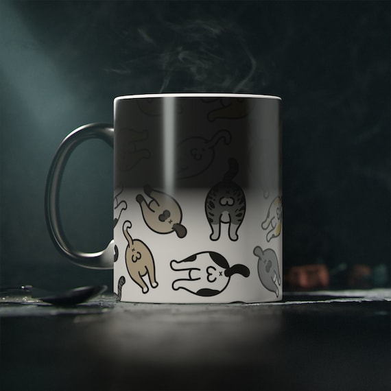 Magic Mug | Cat Butt Mug | Coffee Mug | Coffee | Cat | Kitty | Kitten