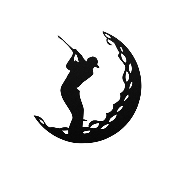 Metalwall art, Golf Art for Wall, Gifts for Golf Lovers, Golf Home Decor, Golf Office Decor, Golf Wall Decor, Gifts for Golfers