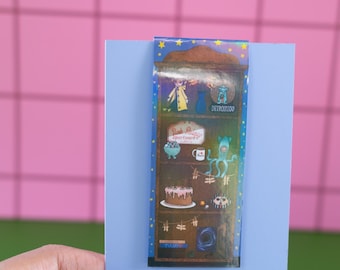 Coraline Magnet Bookmark | Holographic Reading Accessory | Book Lover