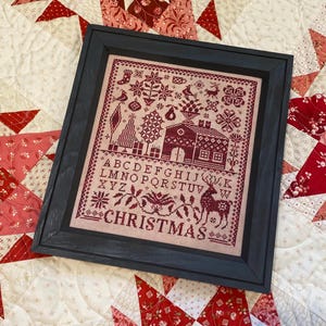 PDF - Sampler Holidays: Christmas Cross Stitch Chart