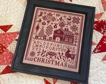 PDF - Sampler Holidays: Christmas Cross Stitch Chart