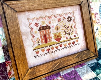 PDF - House on Strawberry Hill Cross Stitch Chart