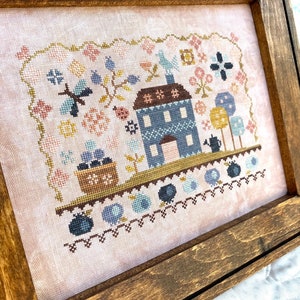 PDF - House on Blueberry Hill Cross Stitch Chart