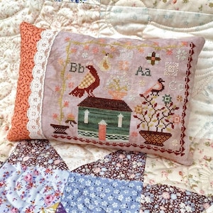 PDF - Birds and Blossoms Sampler Cross Stitch Chart