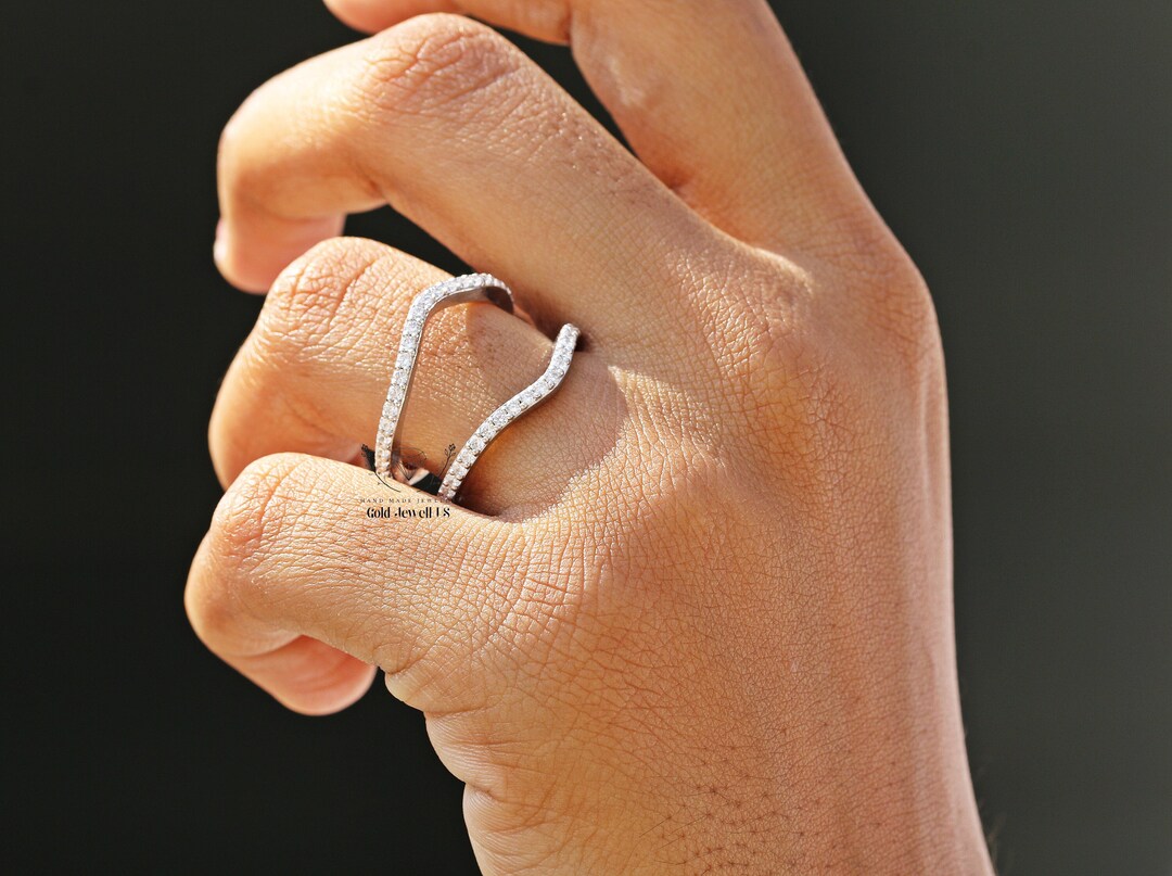 Aggie Ring Enhancer Diamond Ring Enhancer Wrap Guard Ring Etsy