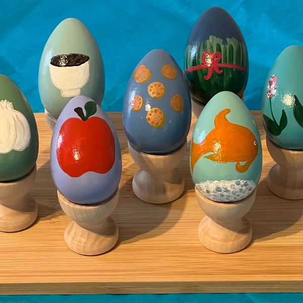 Haft Sin Nowruz egg decorations