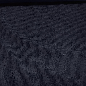 Black Textured 4-Way Stretch Nylon Spandex Swimwear Fabric by the Meter