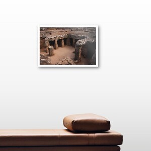 Tomb of the kings photo print