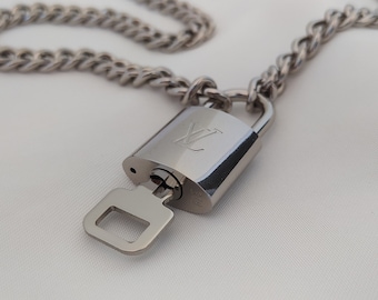 Louis Vuitton Necklace Padlock with single chain