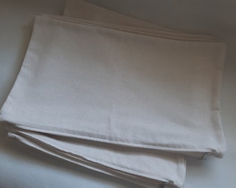 Sewn Pillow Cover for Punch Needle Embroidery, Punch Needle Tool, Naturel Linen Cushion Case