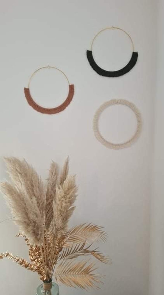 Accroche Murale en Macramé
