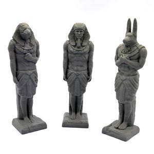 Egyptian Statues - Heroes Hoard Scorching Sands - for Gaming Terrain & Scenery (28-32mm Scale)