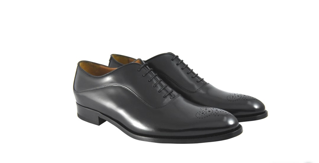 Men's Italian Oxford Shoes With Comfort Insole and Flex Etsy
