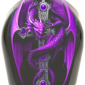 Custom Horn Cover - Drachenkreuz