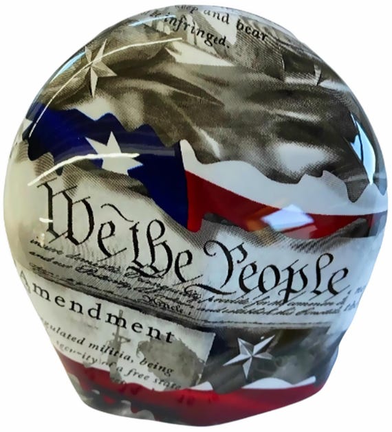 We The People - Custom Harley Horn Cover