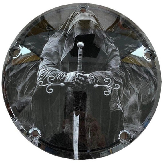 Dark custom derby cover deals